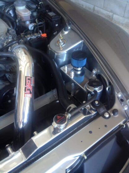 S2000 Catchcan Coolant  Overflow Combo Black - Image 2