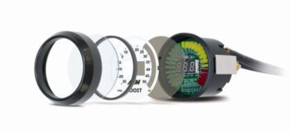 AEM 52mm Boost Digital Gauge -30-50psi. aem30-4408
