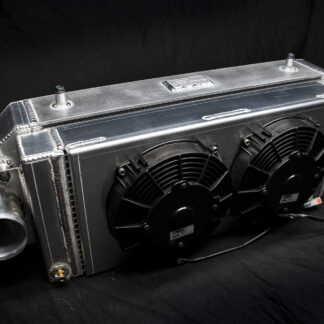 750HP Dual Backdoor intercooler with Tucked rad combo
