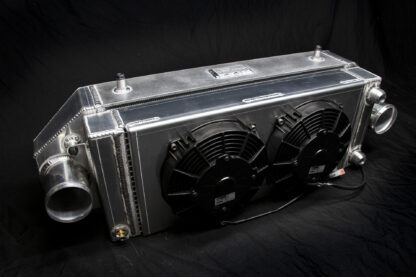 750HP Dual Backdoor intercooler with Tucked rad combo