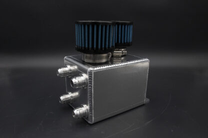 Battery Location Catch can    silver - Image 2