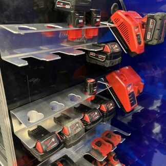 M18 - M12 Charger and battery wall mount