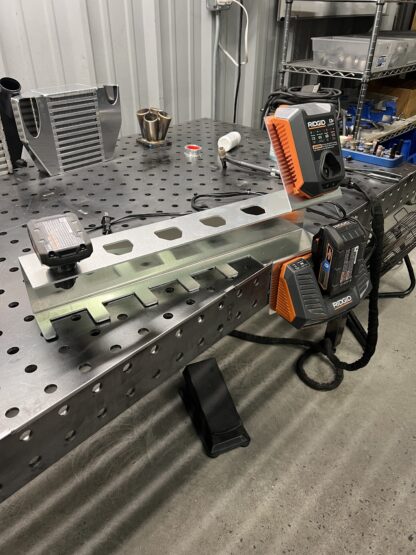 Rigid Battery and charger rack